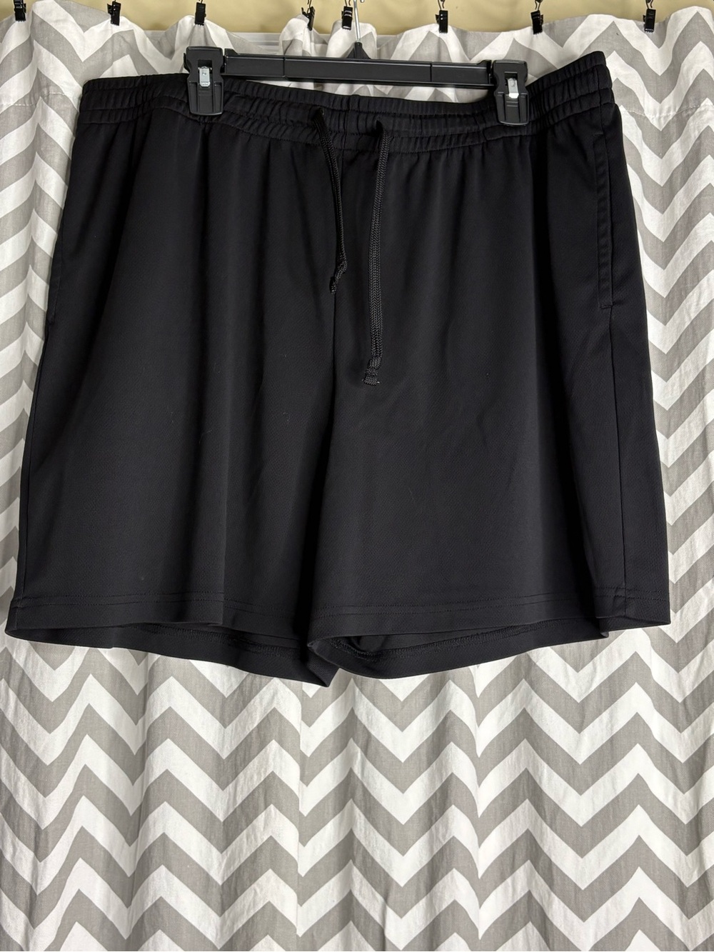 tek gear Black Men's Athletic Drawstring Shorts
